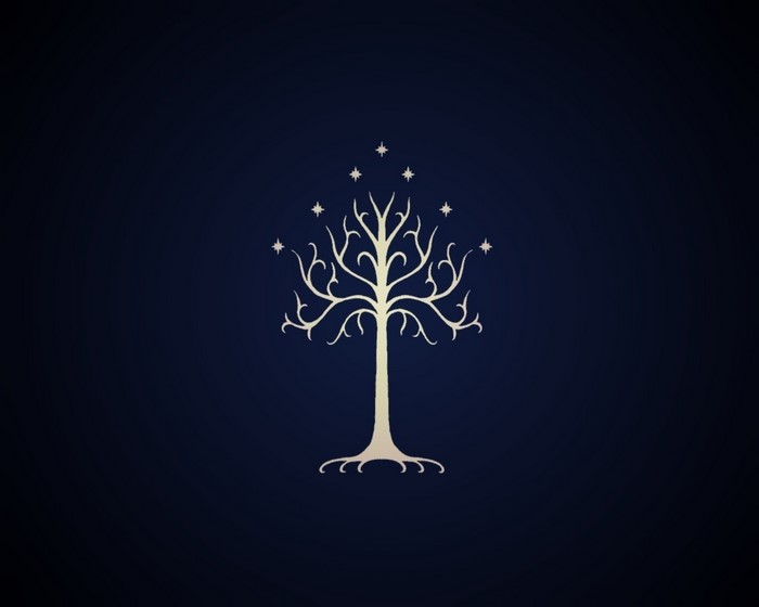 The Lord of the Rings White Tree of Gondor symbol