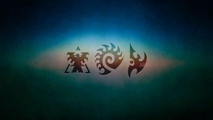 StarCraft II Factions Symbols Terran Zerg Protoss