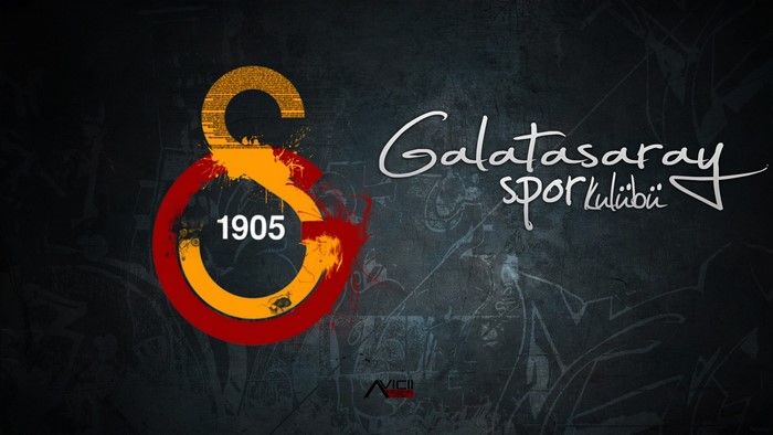 Galatasaray SK logo with "1905" and text