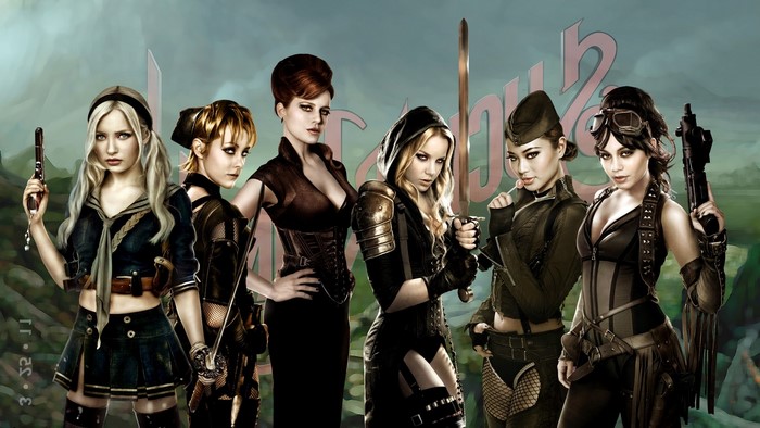 Sucker Punch movie poster with six women
