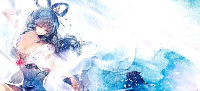 Kaku Seiga from Touhou anime girl