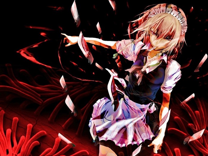 Izayoi Sakuya from Touhou