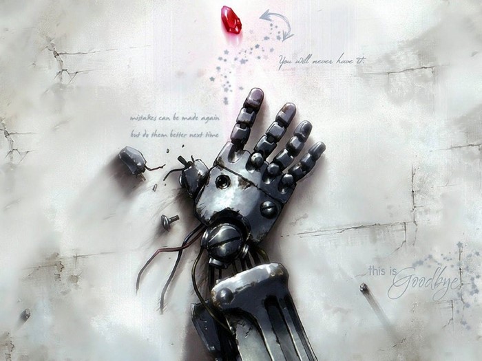 Automail arm from Fullmetal Alchemist Brotherhood