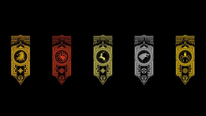 Game of Thrones House Sigils Banners