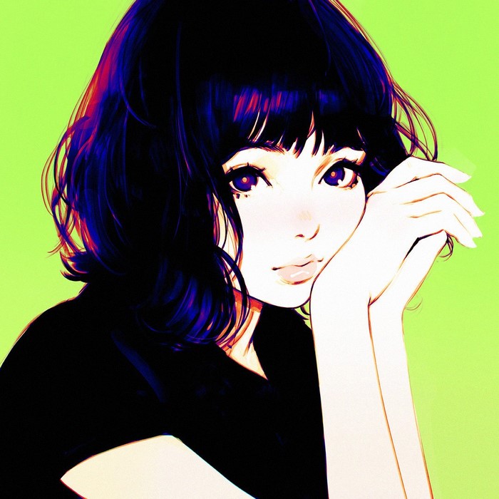 Artwork by Ilya Kuvshinov