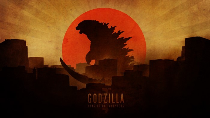 Godzilla King of the Monsters Silhouette Artwork