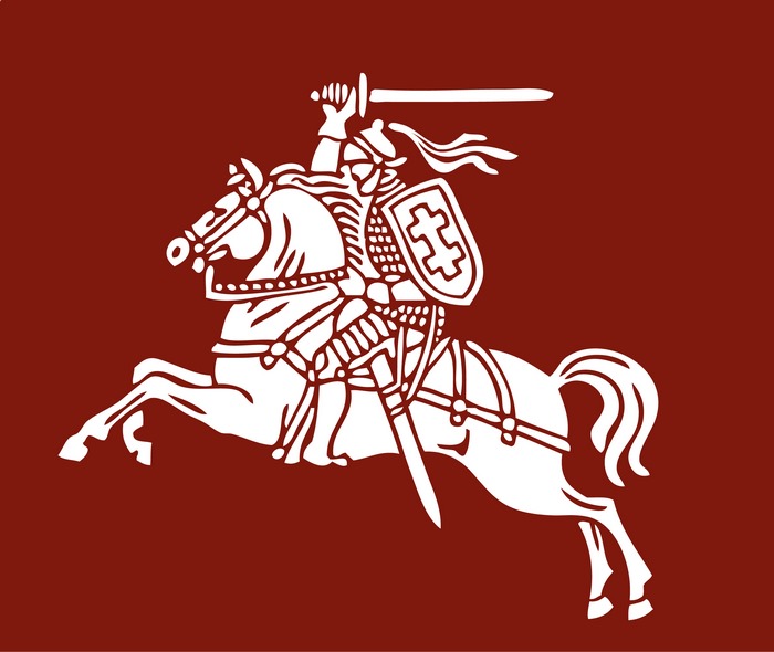 Lithuanian coat of arms, knight on horseback