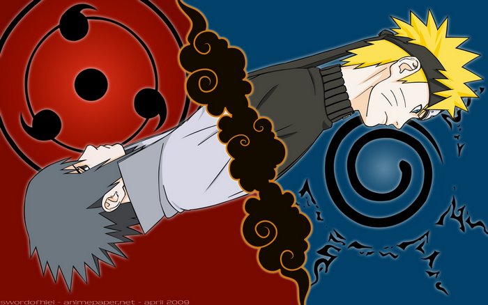 Naruto and Sasuke from Naruto Shippuden