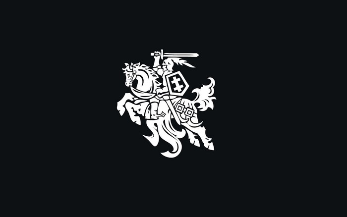 Lithuanian coat of arms - Knight on horseback