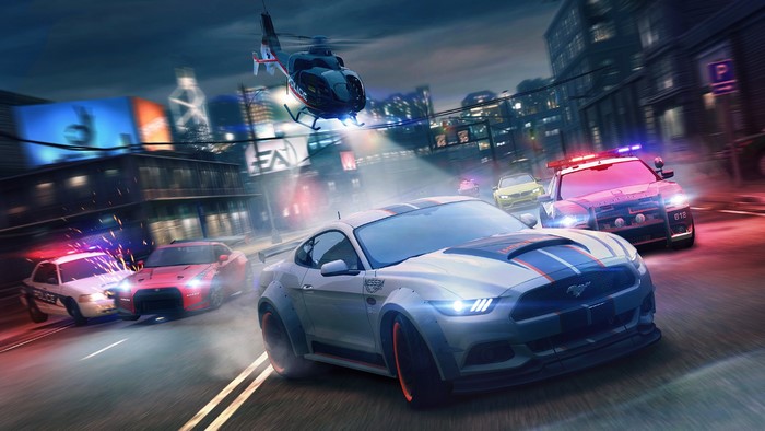 Need for Speed No Limits: Police Chase with Ford Mustang GT