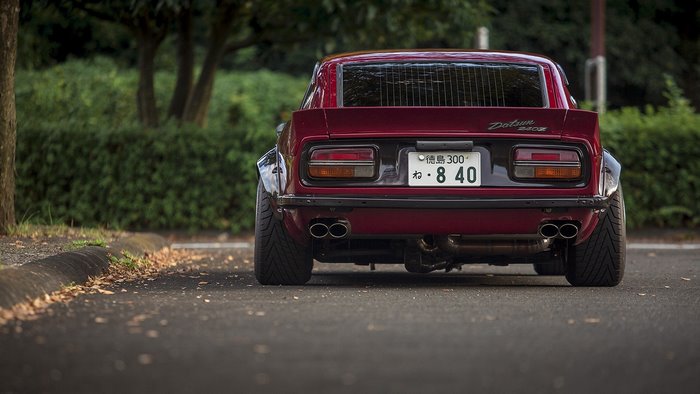 Datsun 240Z rear view