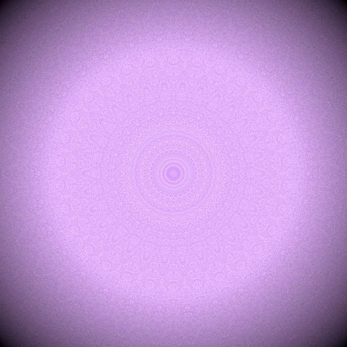 Abstract lilac mandala pattern