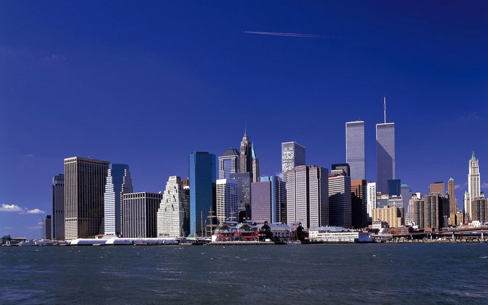 New York City Skyline with World Trade Center
