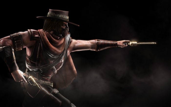 Erron Black from Mortal Kombat X with Guns