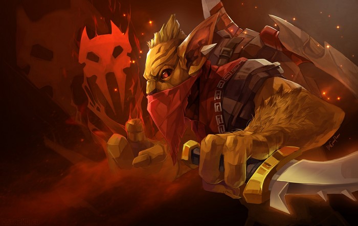 Bounty Hunter from Dota 2