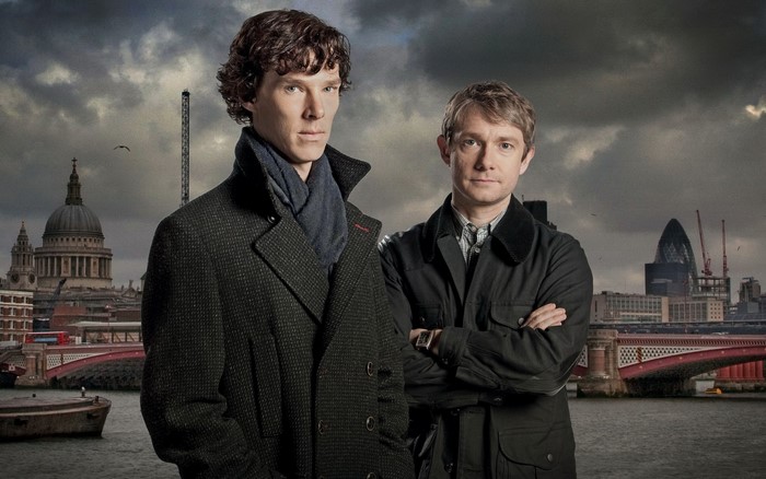 Sherlock and Dr. John Watson in London