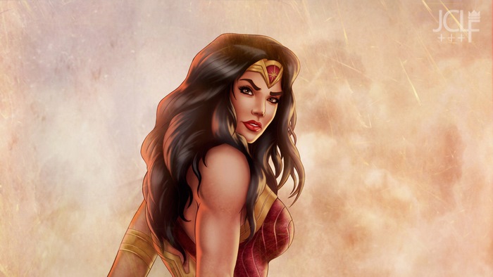 Wonder Woman artwork by JCLF