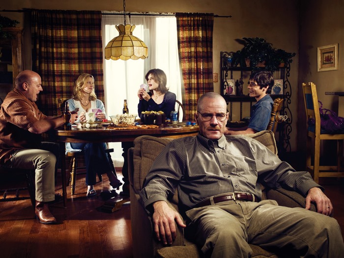 Breaking Bad characters playing cards