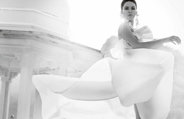 Kendall Jenner in Vogue photoshoot