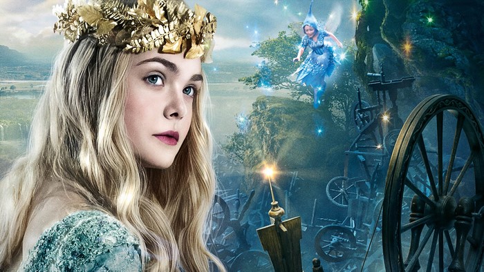 Elle Fanning as Princess Aurora in Maleficent