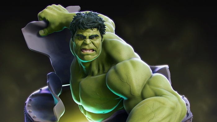 Hulk CGI Artwork