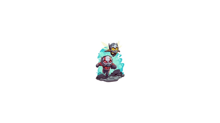 Ant-Man and Wasp from Marvel Comics