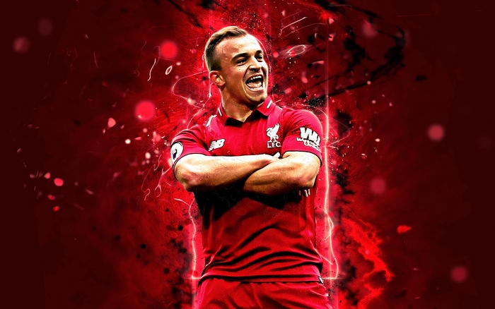 Xherdan Shaqiri from Liverpool F.C.