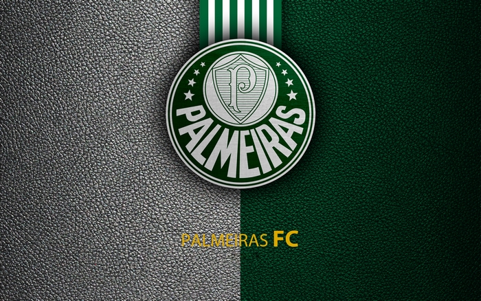 Palmeiras FC Logo on Textured Background