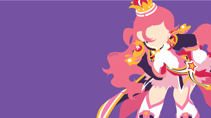 Amy from Grand Chase in Vibrant Purple Style