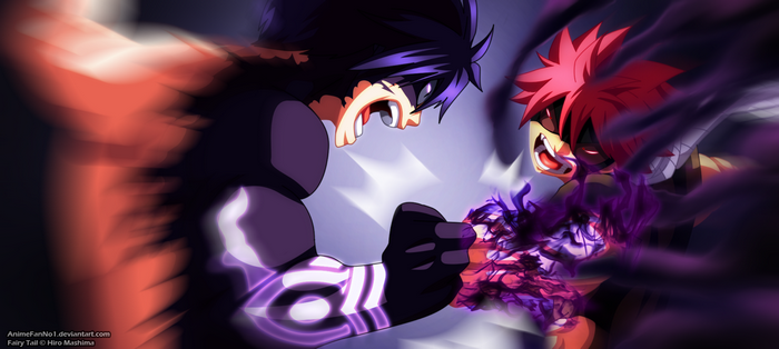Natsu Dragneel vs Gray Fullbuster from Fairy Tail