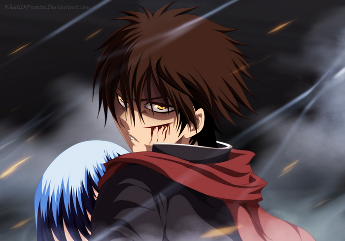Rikuo Nura and Tsurara Oikawa