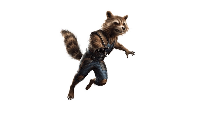 Rocket Raccoon from Guardians of the Galaxy