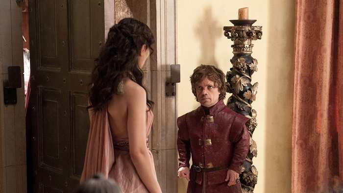 Tyrion Lannister and Shae from Game of Thrones