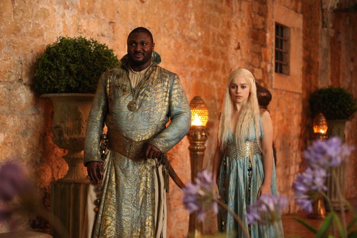 Daenerys Targaryen and Xaro Xhoan Daxos from Game of Thrones