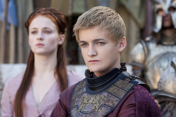 Joffrey Baratheon and Sansa Stark from Game of Thrones