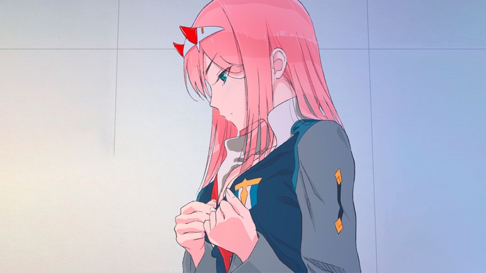 Zero Two from Darling in the FranXX