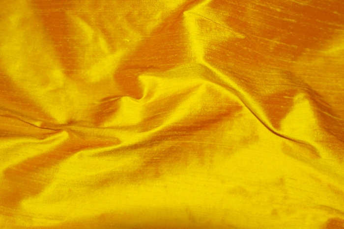 Yellow Silk Fabric Texture