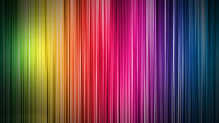 Rainbow gradient vertical stripes abstract background