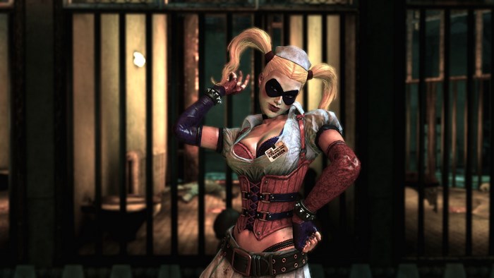 Harley Quinn from Batman: Arkham Asylum