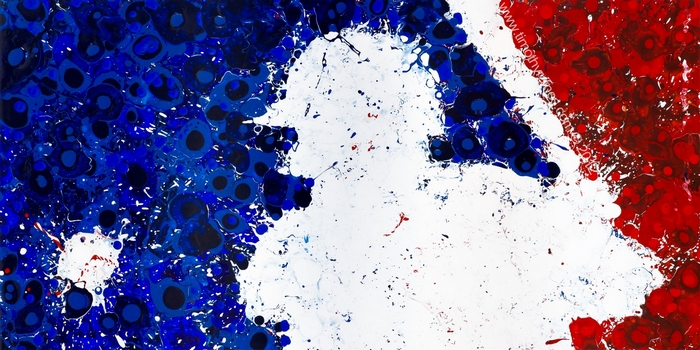 MLB Logo Abstract Paint Splatter