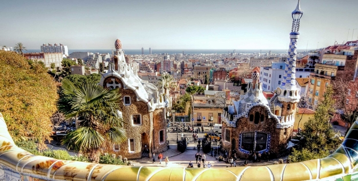 Park Güell, Barcelona, Spain