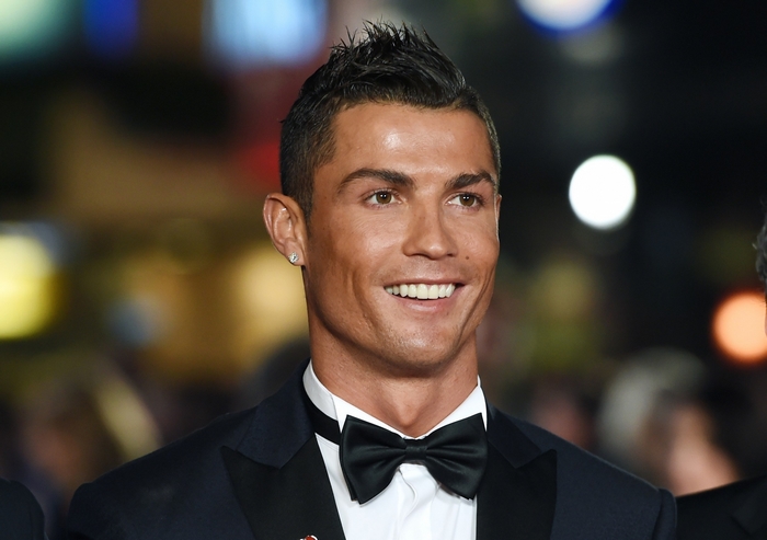 Cristiano Ronaldo in a tuxedo