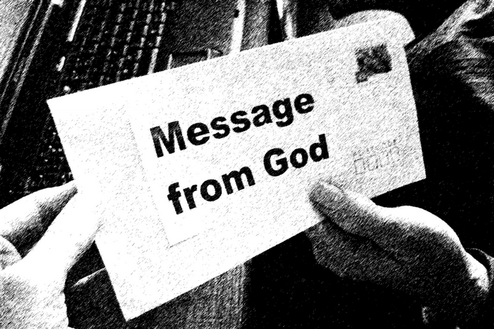 Message from God envelope