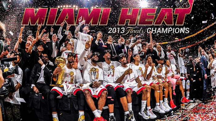 Miami Heat 2013 NBA Finals Champions