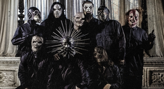 Slipknot band members in masks