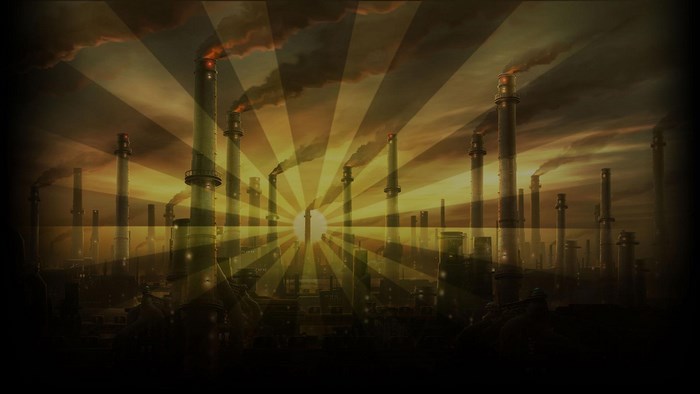 Oddworld: New 'n' Tasty! industrial landscape
