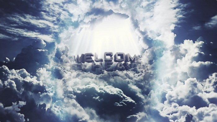 Welcome to Heaven clouds