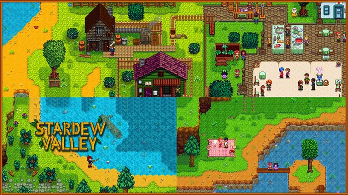 Stardew Valley gameplay montage