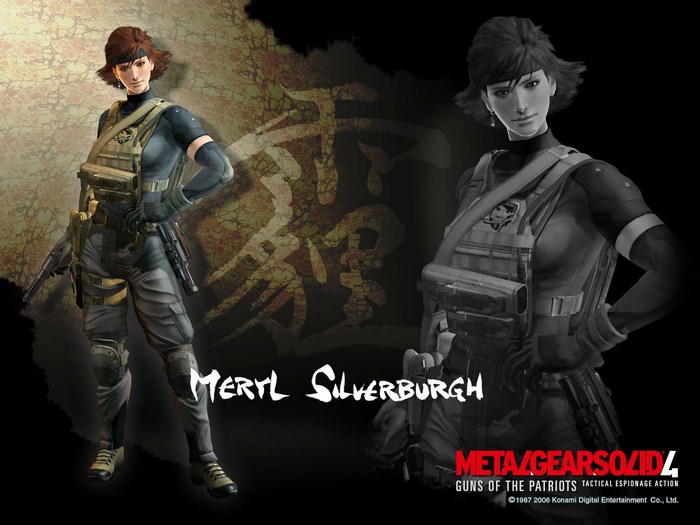 Meryl Silverburgh from Metal Gear Solid 4: Guns of the Patriots