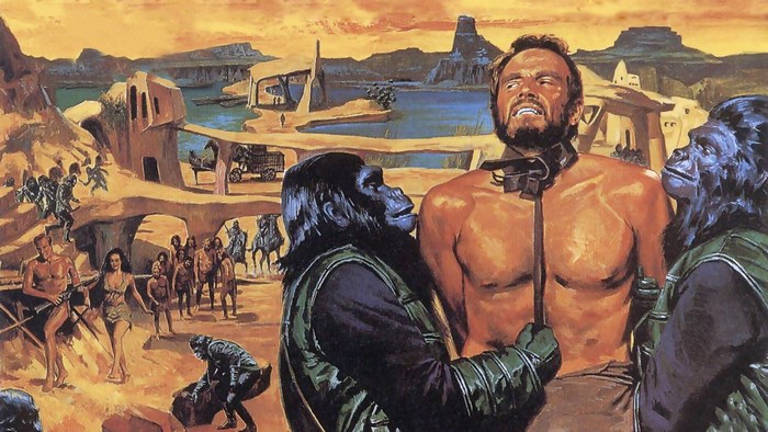 Planet of the Apes 1968 movie poster